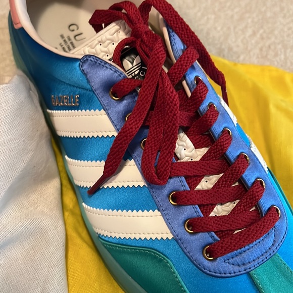 Gucci X adidas women's Gazelle sneaker size 42- 2022 collection sold out - Picture 4 of 8